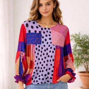 Blank London Bohemian Top